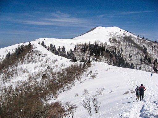 雪の武奈ヶ岳